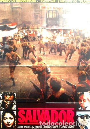 M&eacute;dailles th&eacute;matiques: afiche original de la pelicula salvador direct oliver stone
