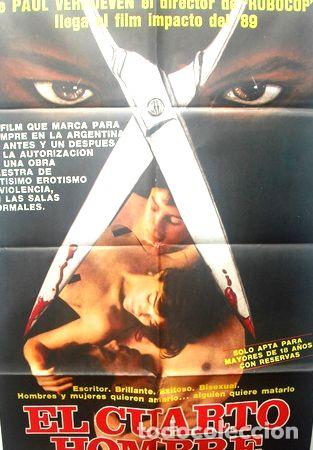 M&eacute;dailles th&eacute;matiques: afiche original de la pelicula el cuarto hombre