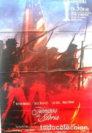 M&eacute;dailles th&eacute;matiques: afiche original de la pelicula tiempos de gloria
