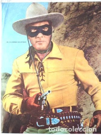 M&eacute;dailles th&eacute;matiques: antiguo poster el llanero solitario tv guia cine hollywood