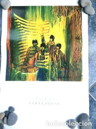 M&eacute;dailles th&eacute;matiques: lamina perez celis 31 x 36 perfecto estado beatles