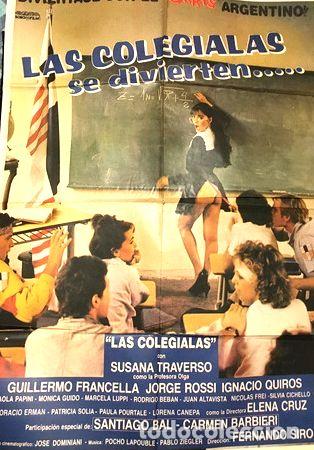 M&eacute;dailles th&eacute;matiques: afiche las colegialas se divierten