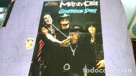 M&eacute;dailles th&eacute;matiques: motley crue poster de 56 cm de alto x 40 cm de ancho
