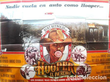 Thematische Medaillen: afiche gigante original de la pelicula hooper el increible