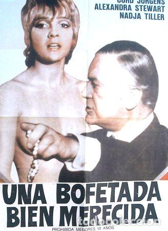 Thematische Medaillen: afiche original de la pelicula una bofetada bien merecida