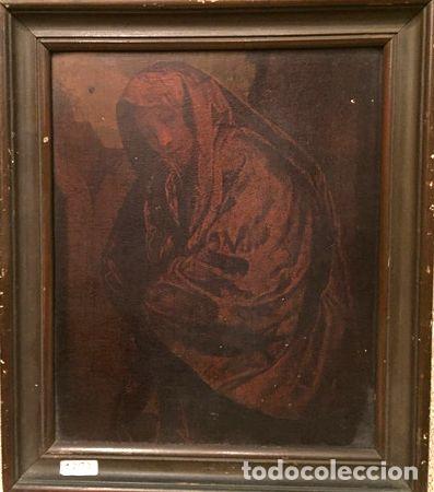 Thematische Medaillen: antigua lamina de virgen la casa de honduras 1793