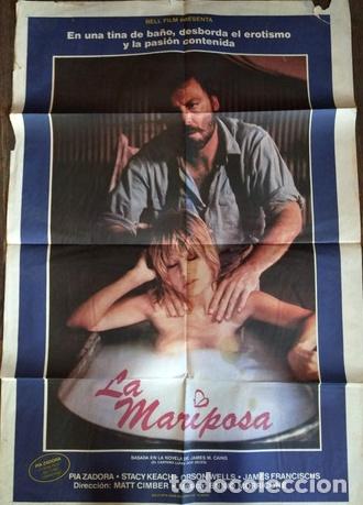 Thematische Medaillen: afiche cine la mariposa pia zadora keach wells bell film