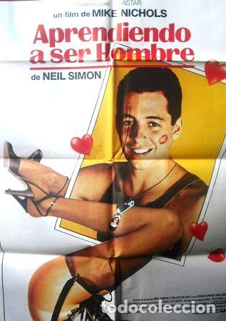 Thematische Medaillen: afiche original de la pelicula aprendiendo a ser hombre