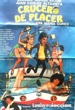 Thematische Medaillen: afiche original de la pelicula crucero de placer