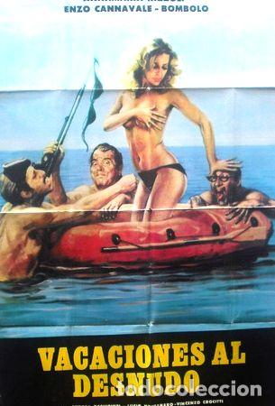 Thematische Medaillen: afiche original de la pelicula vacaciones al desnudo