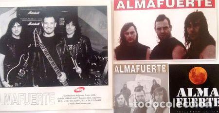 Thematische Medaillen: almafuerte fotos promocionales y calcos