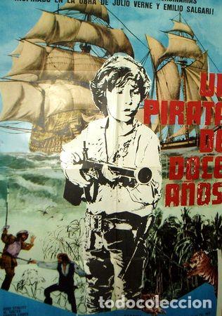 Thematische Medaillen: afiche original de la pelicula un pirata de doce anos