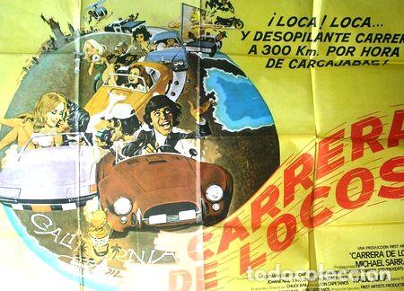 Thematische Medaillen: afiche orig pelicula carrera de locos afiche gigante