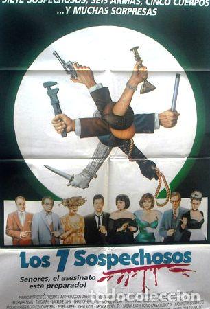 Medaglie tematiche: afiche original de la pelicula los siete sospechosos