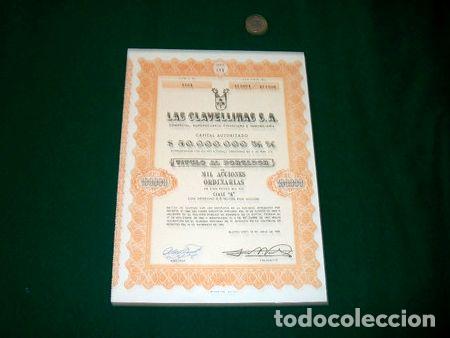 Medaglie tematiche: las clavelinas titulo de 1000 acciones