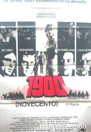 Medaglie tematiche: afiche original de la pelicula novecento 1900 1ra parte