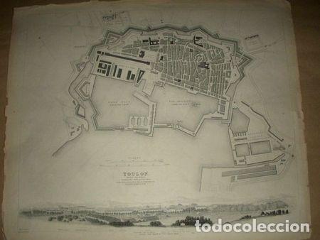 Medaglie tematiche: antiguomapagrabadotoulonfranciaeuropa1840davies