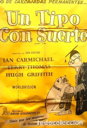 Medaglie tematiche: afiche orig de la pelicula un tipo con suerte lucky jim