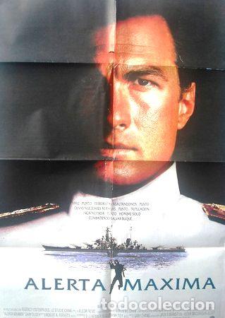 Medaglie tematiche: afiche original de la pelicula alerta maxima de andrew davis