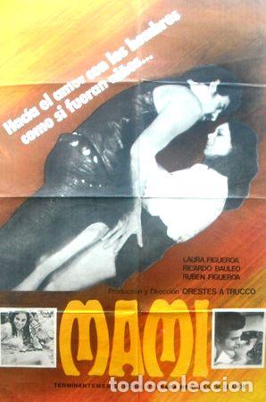 M&eacute;dailles th&eacute;matiques: afiche original de la pelicula mami con ricardo bauleo