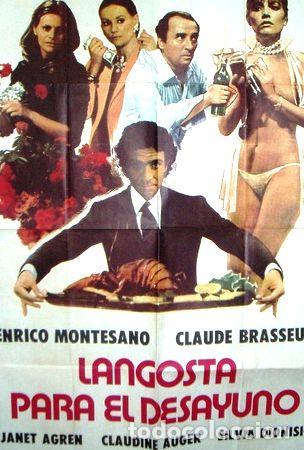 M&eacute;dailles th&eacute;matiques: afiche original de la pelicula langosta para el desayuno