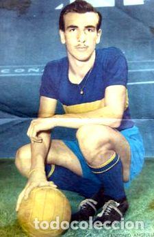 M&eacute;dailles th&eacute;matiques: poster de antonio angelillo de boca junios rev el grafico