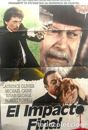 M&eacute;dailles th&eacute;matiques: afiche orig de la pelicula el impacto final lawrence olivier