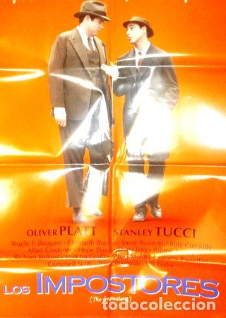 M&eacute;dailles th&eacute;matiques: afiche original de la pelicula los impostores oliver platt