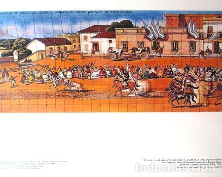 M&eacute;dailles th&eacute;matiques: un poster original del mural del subte e estacion urquiza