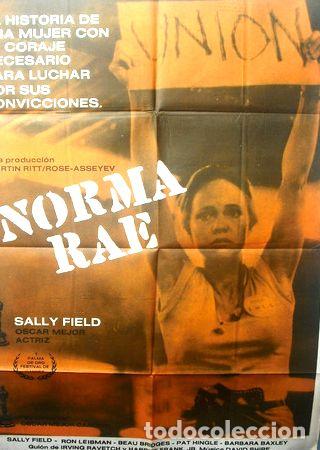 M&eacute;dailles th&eacute;matiques: afiche original de la pelicula norma rae con sally field