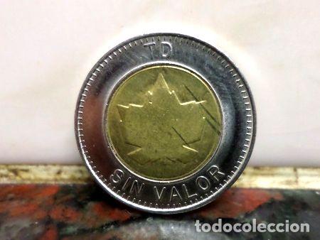 M&eacute;dailles th&eacute;matiques: ficha token hoja y corona usa td sin valor