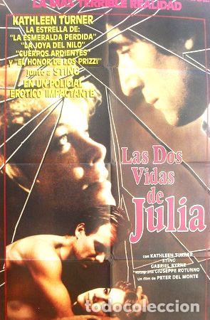 M&eacute;dailles th&eacute;matiques: afiche original de la pelicula las dos vidas de julia