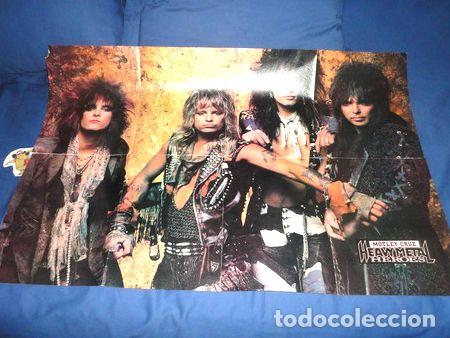 Thematic medals: motley crue poster de 52cm de ancho x78 cm de largo