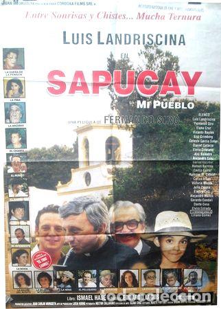Medallas tem&aacute;ticas: afiche original de la pelicula sapucay mi pueblo landriscina