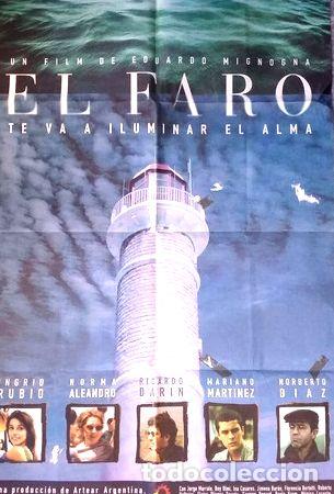 Medallas tem&aacute;ticas: afiche de cine original el faro 1998