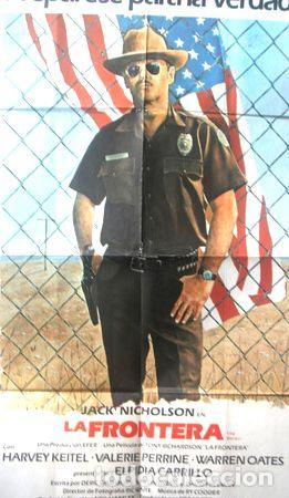 Medallas tem&aacute;ticas: afiche original de la pelicula la frontera the border