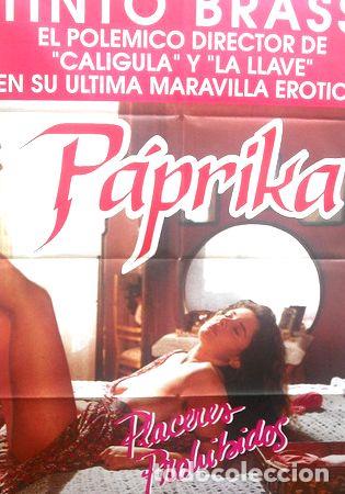 Medallas tem&aacute;ticas: afiche original de la pelicula paprika placeres prohibidos