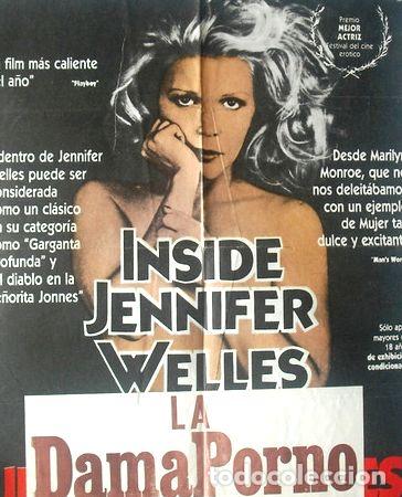 Medallas tem&aacute;ticas: afiche orig pelicula adentro de jennifer welles la dama