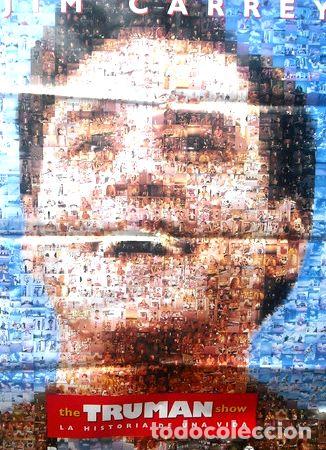 Medallas tem&aacute;ticas: afiche pelicula the truman show la historia de una vida