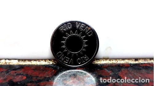 Medallas tem&aacute;ticas: ficha token rio vend