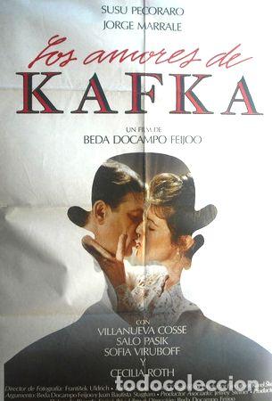 Medallas tem&aacute;ticas: afiche original de la pelicula los amores de kafka