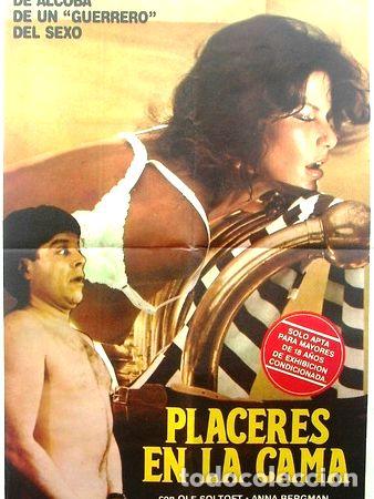 Medallas tem&aacute;ticas: afiche original de la pelicula placeres en la cama