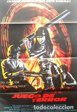 Medaglie tematiche: afiche original pelicula juego de terror de sean cunningham