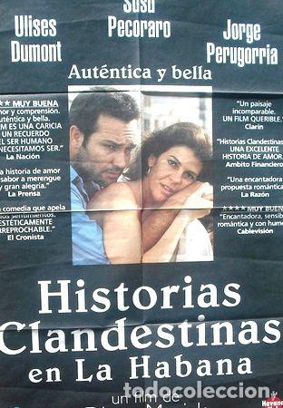 Medaglie tematiche: afiche orig pelicula historias clandestinas en la habana
