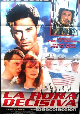 Medallas tem&aacute;ticas: afiche original de la pelicula la hora decisiva con rob lowe - Foto 1