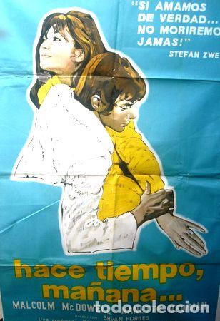 Medaglie tematiche: afiche orig pelicula hace tiempo manana de bryan forbes