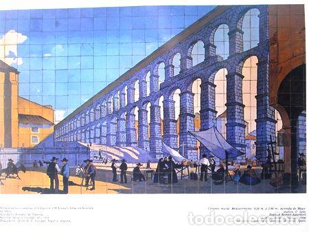 Medaglie tematiche: un poster orig del mural del subte c estacion av de mayo