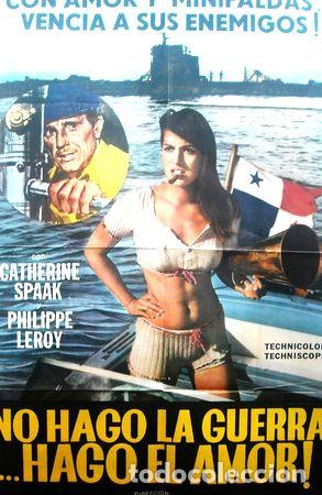 Medaglie tematiche: afiche orig de la pelicula no hago la guerra hago el amor
