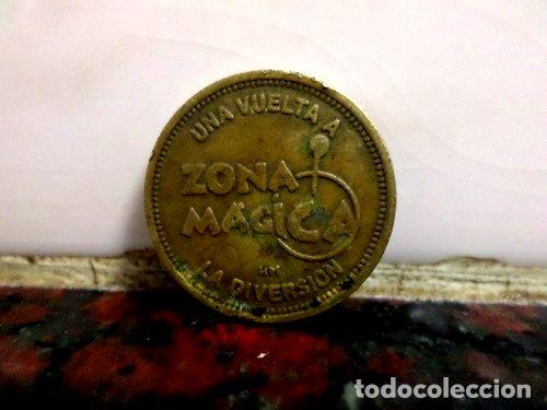Medaglie tematiche: ficha token zona magica entretenimiento la diversion