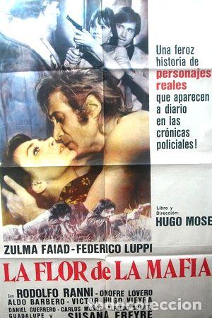 Medaglie tematiche: afiche original de la pelicula la flor de la mafia